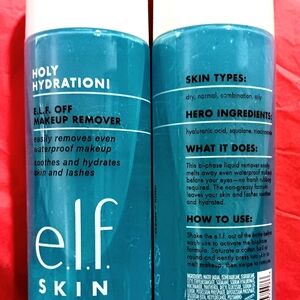 New 2 Elf Holy Hydration Makeup Remover, great for sensitive skin